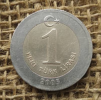 1 лiра 2005 року, Туреччина