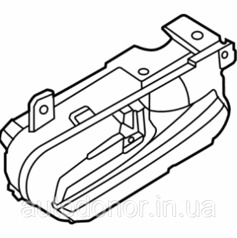 Ручка двері внутрішня салона задня та передня ліва Nissan Ariya (22-) 80671-6RA0A