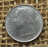1 франк 1970 року. Бельгiя, фото 2