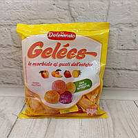 Цукерки мармеладні Dolciando GELEE "Ніжний смак літа" з фруктовим соком 200г, Італія