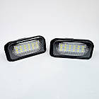 Штатна LED-підсвітка номерних знаків Mersedes-Benz W203 4D, фото 5