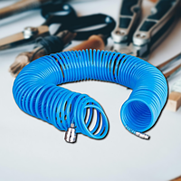 Міцний шланг для повітряного компресора Lex 10 м 58 мм Шланг спіральний для пневмоінструменту