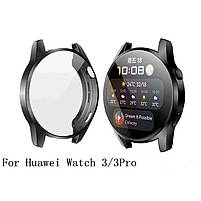Захисний чохол для смарт годинника Huawei Watch 3 / 3Pro чорний, фото 3