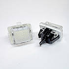 Штатна LED-підсвітка номерних знаків Mersedes-Benz W204, W212, W216, W221, W207, фото 4