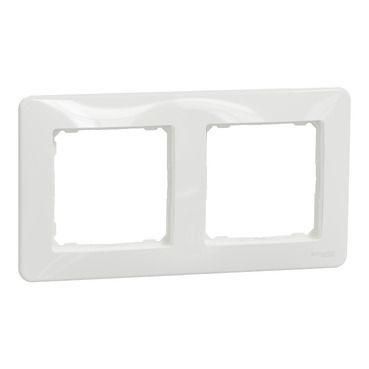 Рамка 2-місна Білий універсальна Sedna Design Schneider SDD311802