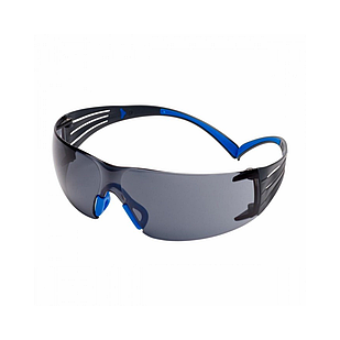 Окуляри захисні, затемнені, відкриті SecureFit № SF402SGAF-BLU EU, 1шт (3M)