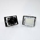Штатна LED-підсвітка номерних знаків Mersedes-Benz W204, W207, W216, W218, W212, W221, W231 (R231), фото 4