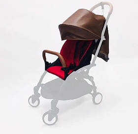 Текстиль змінний Коричнева еко шкіра серії yoya 175 А+ KT5000809