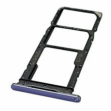 Тримач (лоток) Сім карти ZTE Blade A34 фіолетовий / Purple