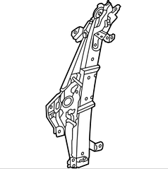 Склопідіймач двері передньої лівий з 06/2022 Nissan Ariya (22-) 82721-5MP0B