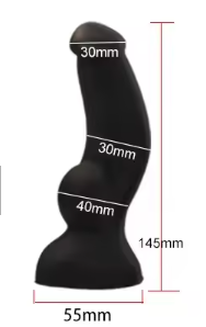 Анальна пробка 14 см Soft silicone plug dildo Анальний М'який силіконовий Фалоімітатор на присосці