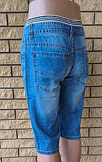 Бриджі чоловічі джинсові, є великі розміри ENOS, Туреччина, фото 3