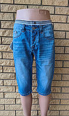 Бриджі чоловічі джинсові, є великі розміри ENOS, Туреччина, фото 5