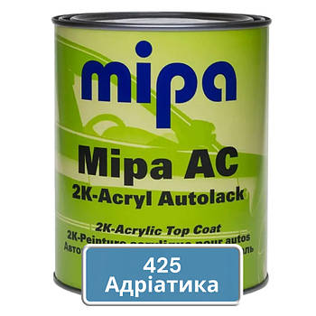 Акрилова фарба для авто MIPA 425 Адріатика 1 л (без затвердника)