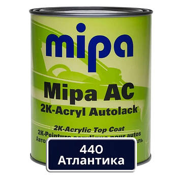 Акрилова фарба для авто MIPA 440 Атлантика 1 л (без затвердника)