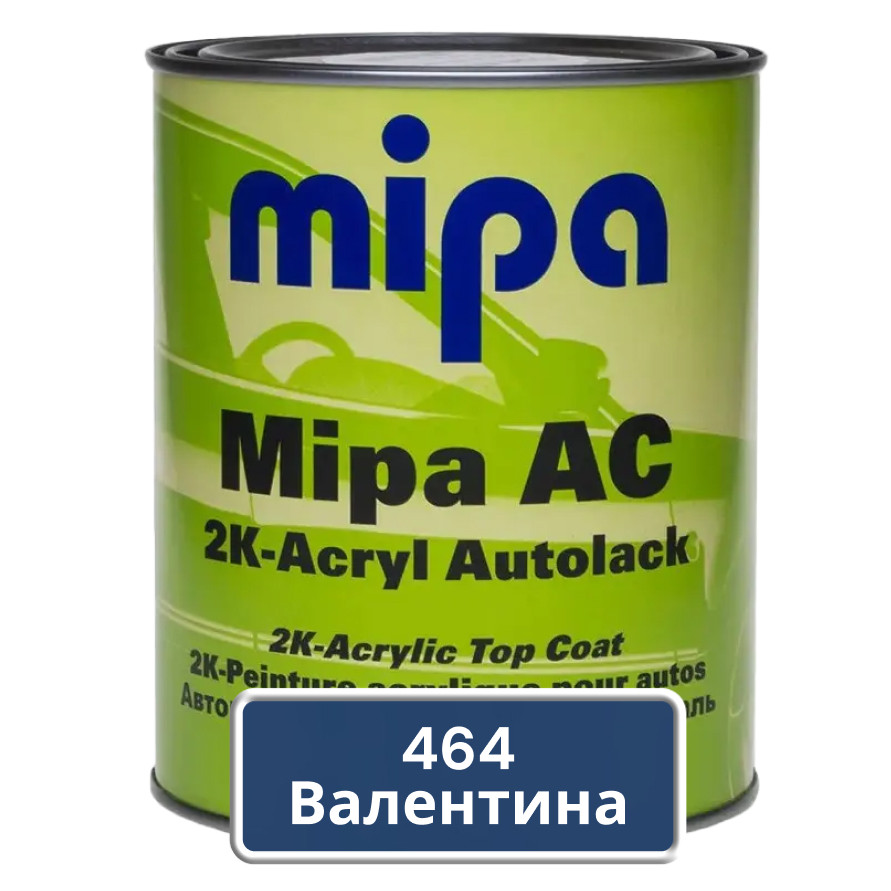 Акрилова фарба для авто MIPA 464 Валентина 1 л (без затвердника), фото 1