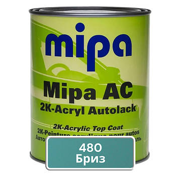 Акрилова фарба для авто MIPA 480 Бриз 1 л (без затвердника)