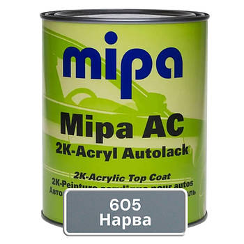 Акрилова фарба для авто MIPA 605 Нарва 1 л (без затвердника)