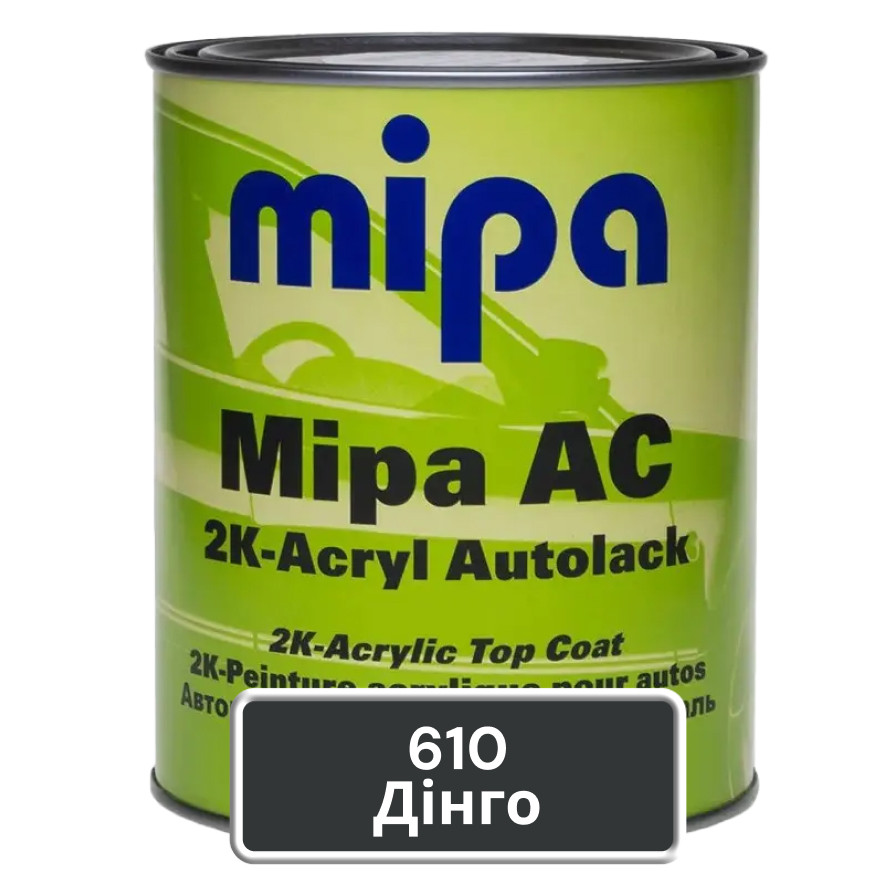 Акрилова фарба для авто MIPA 610 Дінго 1 л (без затвердника), фото 1