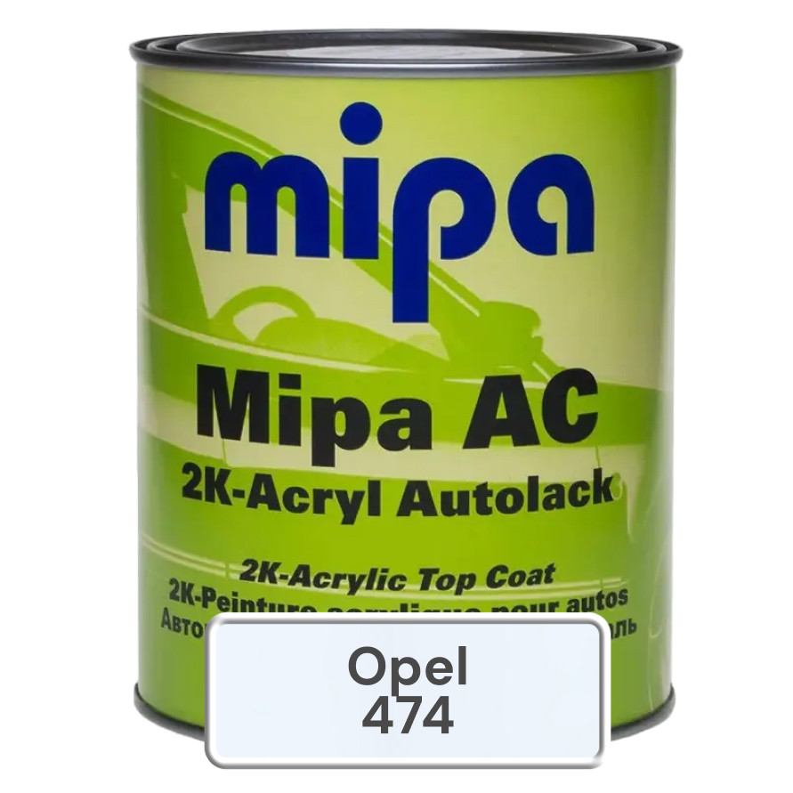 Акрилова фарба для авто MIPA Opel 474 1 л (без затвердника), фото 1