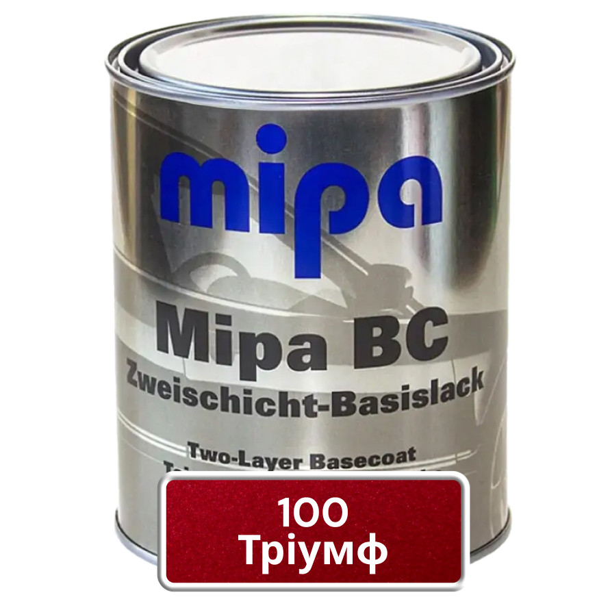 100 Тріумф Авто фарба металік Mipa 1л, фото 1