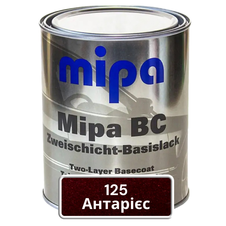 125 Антаріес Авто фарба металік Mipa 1л, фото 1