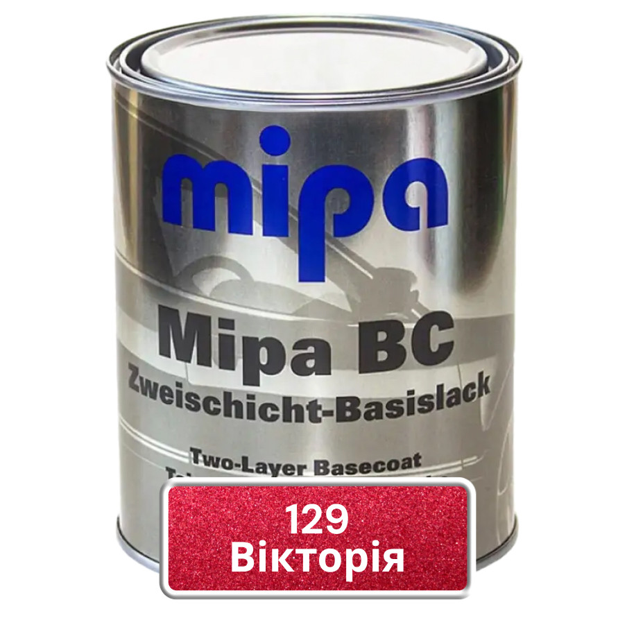 129 Вікторія Авто фарба металік Mipa 1л, фото 1