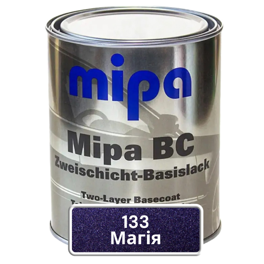 133 Магія Авто фарба металік Mipa 1л, фото 1