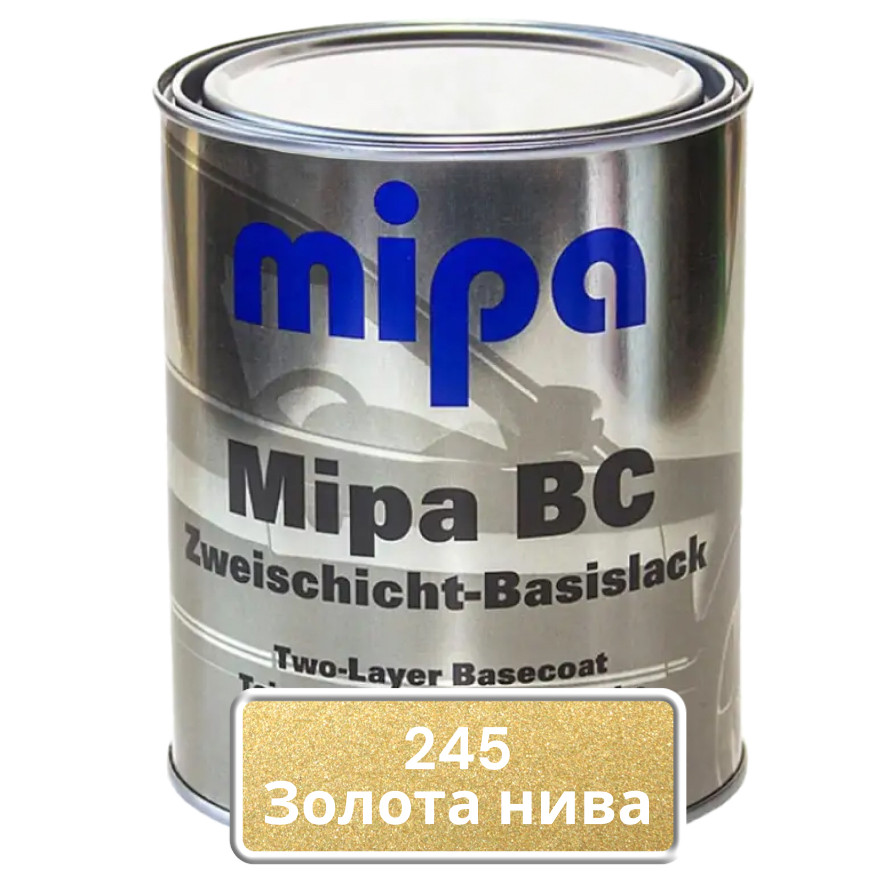 245 Золота нива Авто фарба металік Mipa 1л, фото 1