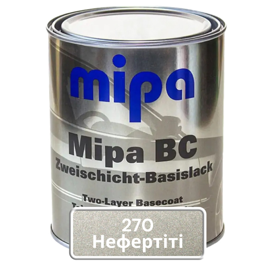 Ніфертіті 270 Авто фарба металік Mipa 1л, фото 1