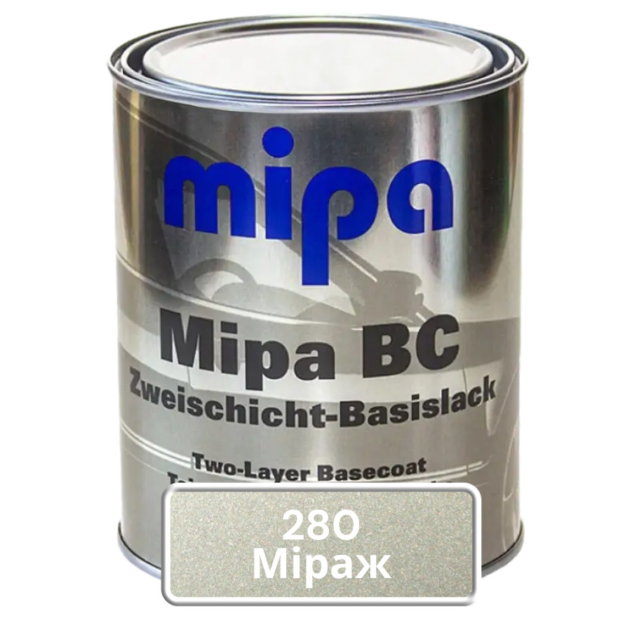 280 Міраж Авто фарба металік Mipa 1л, фото 1