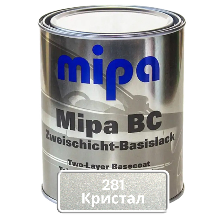 281 Кристал Авто фарба металік Mipa 1л, фото 1