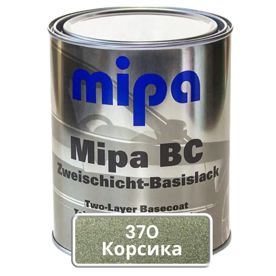 370 Корсика Авто фарба металік Mipa 1л, фото 1