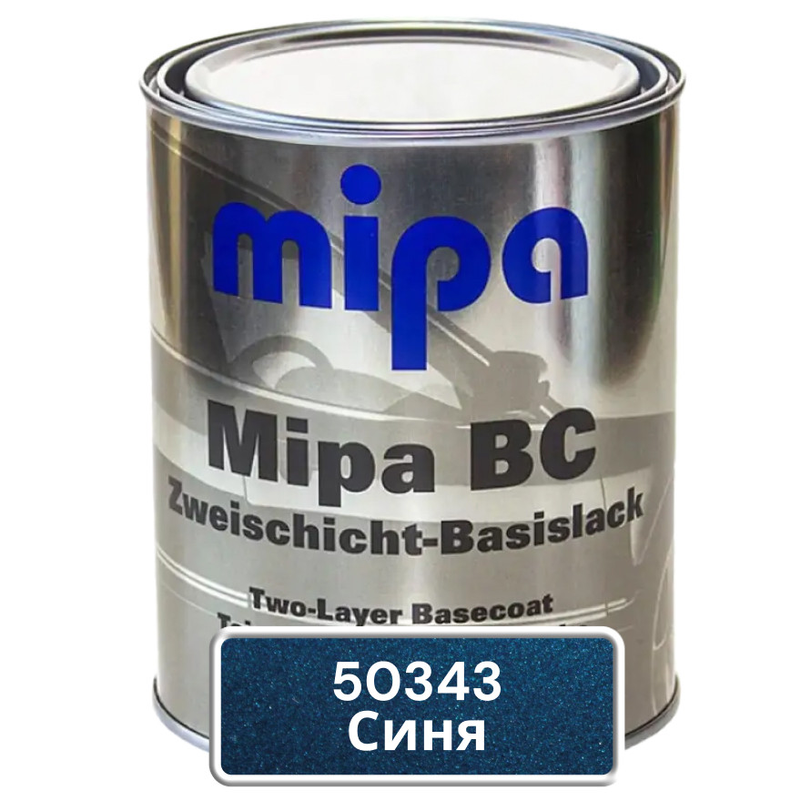 50343 Синя Авто фарба металік Mipa 1л, фото 1