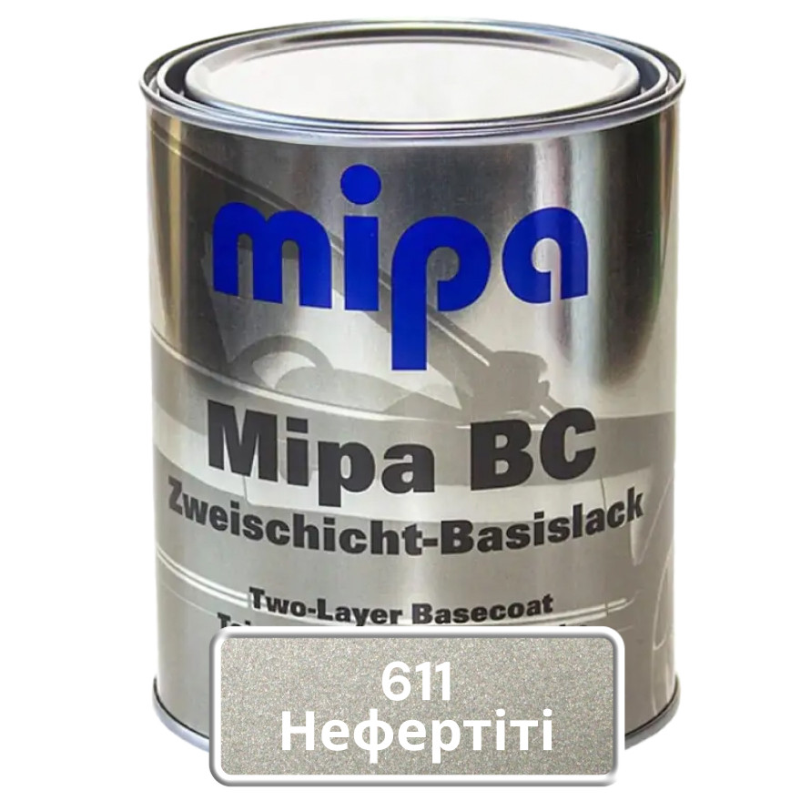 611 Ніфертіті Авто фарба металік Mipa 1л, фото 1