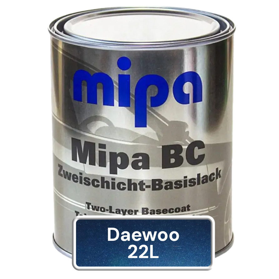 Daewoo 22L Авто фарба металік Mipa 1л, фото 1