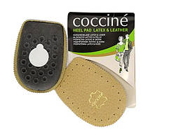 Підп'яточник шкіряний на латексі HEEL PAD LATEX-LEATHER COCCINE  S, M, L, XL.
