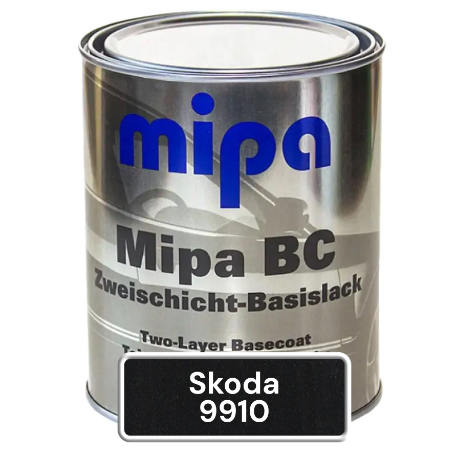 Skoda 9910 Авто фарба металік Mipa 1л, фото 1