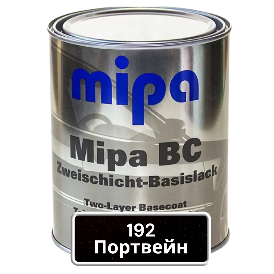 192 Портвейн Авто фарба металік Mipa 1л, фото 1