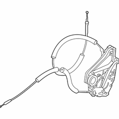 Замок двері передньої лівий Nissan Ariya (22-) 80501-5MR0A