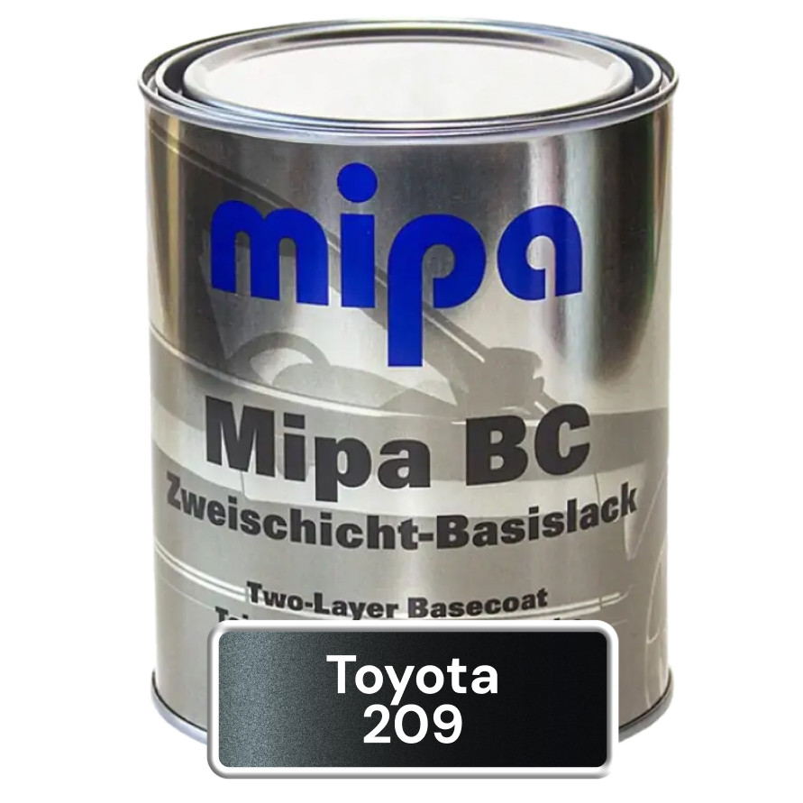 Toyota 209 Авто фарба металік Mipa 1л, фото 1