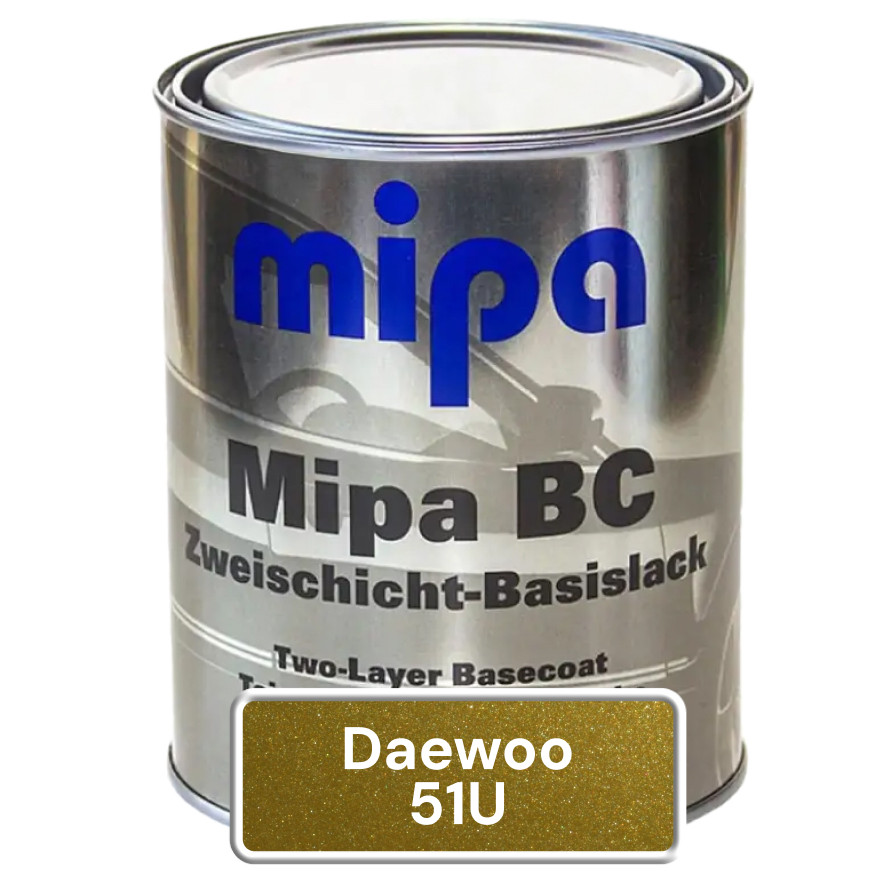 Daewoo 51U Авто фарба металік Mipa 1л, фото 1