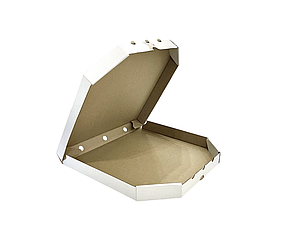 Коробка для піцци 300*300*35 БІЛА (50шт/уп) НВ