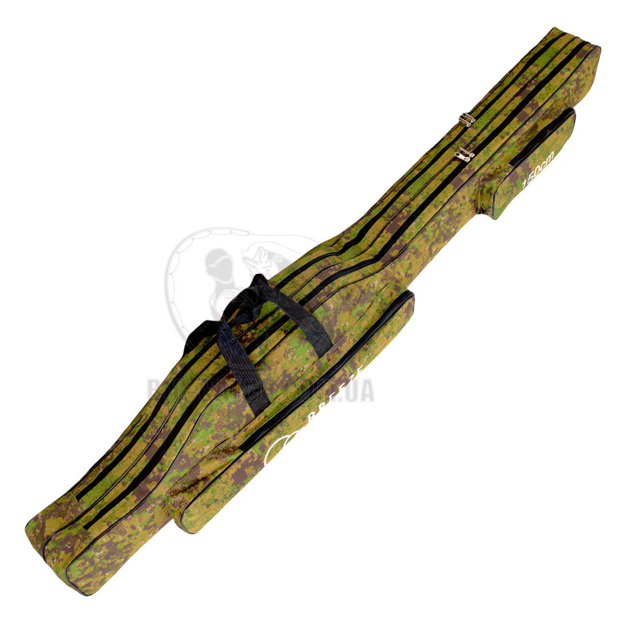 Чохол для вудок 130 см 2 відділення Breeze піксель green zone