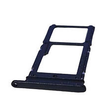 Тримач (лоток) Сім карти ZTE Blade A7s 2020 / A7020 чорний / Black