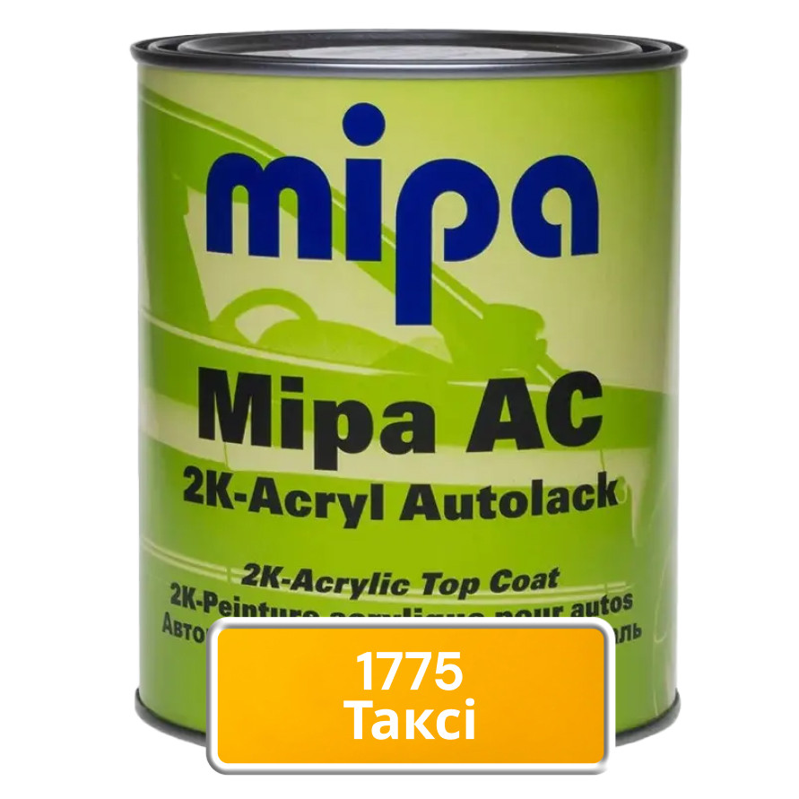 Акрилова фарба для авто MIPA 1775 Таксі 1 л (без затвердника), фото 1