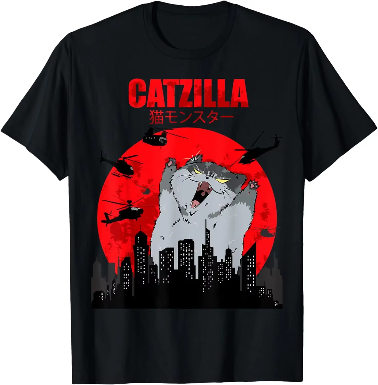 Футболка Котдзила "Catzilla", фото 1