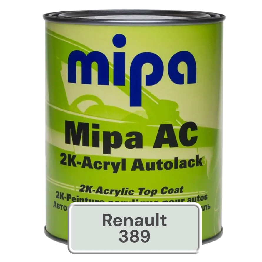 Renault 389 Акрилова фарба для авто MIPA 1 л (без затвердника), фото 1