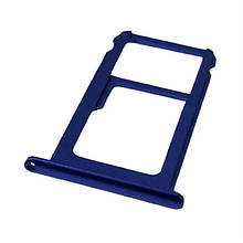 Тримач (лоток) Сім карти ZTE Blade A7s 2020 / A7020 синій / Blue