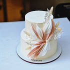 Весільний торт з вафельним декором  Київ, фото 3